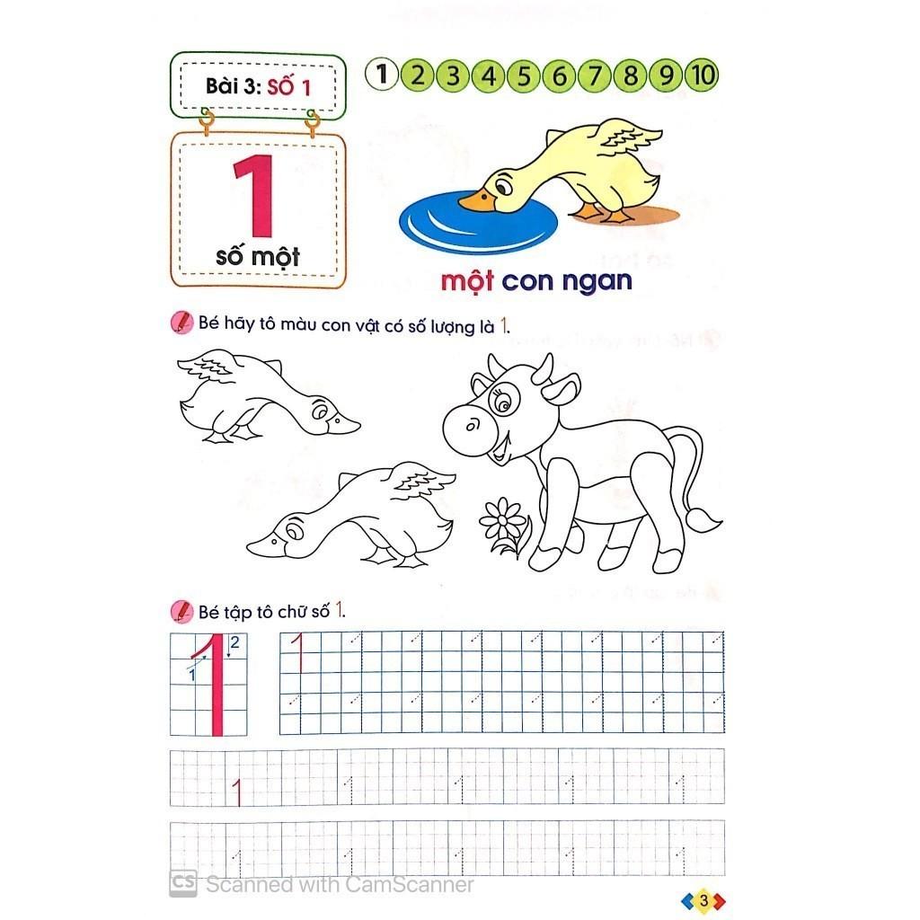 Bé Làm Quen Với Toán - Dành Cho Trẻ 5 - 6 Tuổi - Bản Quyền