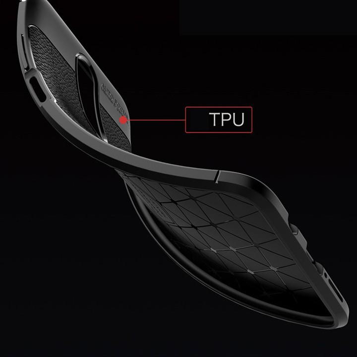 Ốp lưng Xiaomi Redmi K30 Silicon giả da Auto Focus