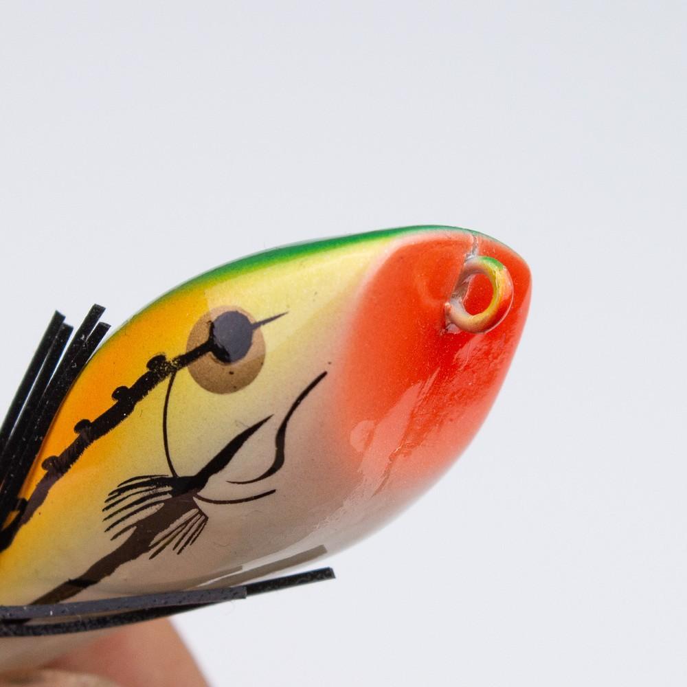 Mồi câu lure nhái gỗ nhái nhẩy chuyển câu cá lóc cá sộp chẽm MG-10