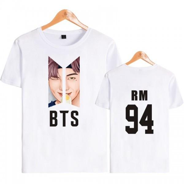 Áo phông BTS in hình RM logo BTS