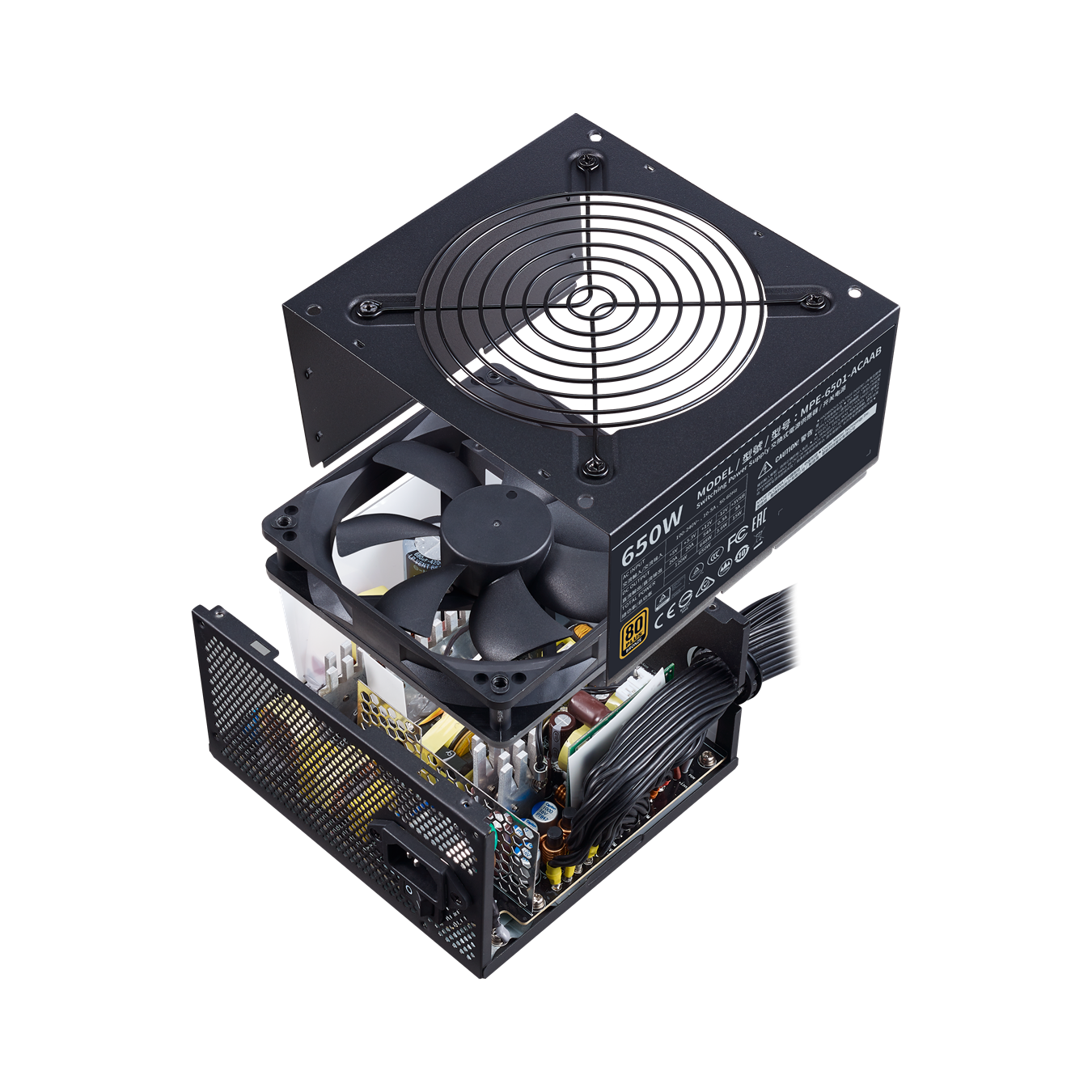 Nguồn Máy Tính Cooler Master MWE  750 BRONZE - V2 - 230V , New , FullVAT, BH 60T- Hàng chính hãng