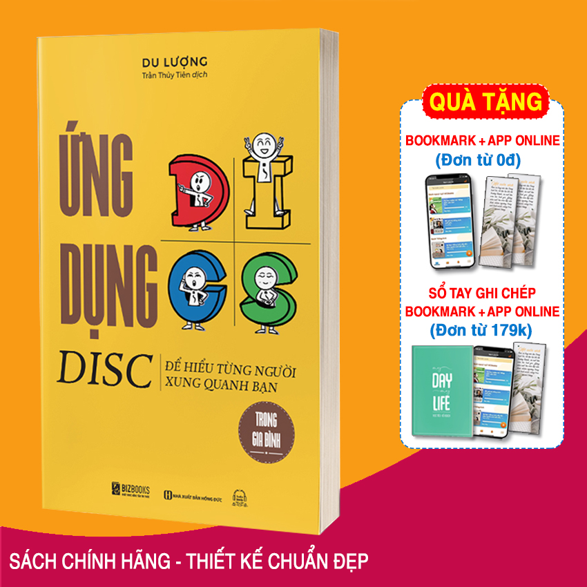 Combo 2 Cuốn Sách Ứng Dụng DISC Để Hiểu Từng Người Xung Quanh Bạn Trong Công Việc Và Gia Đình - Lẻ, Combo Tuỳ Chọn