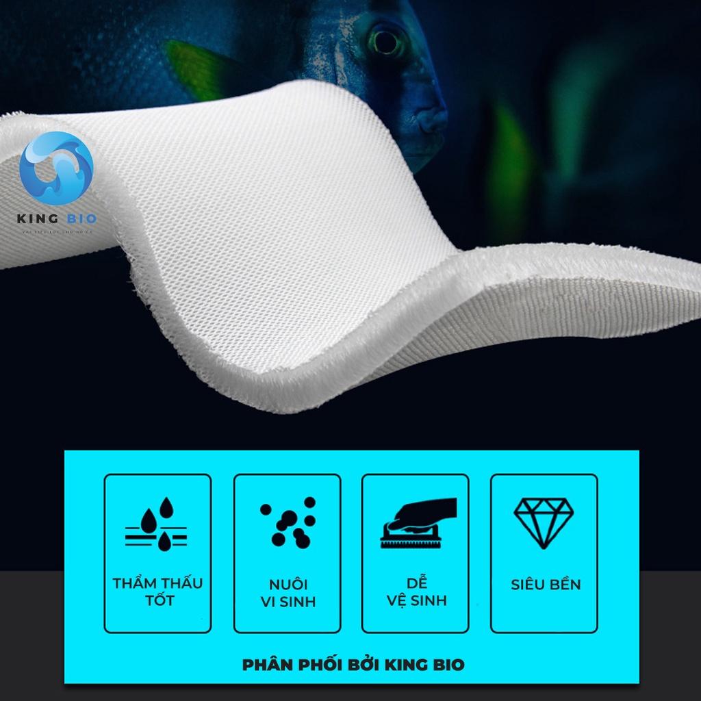 Mút lọc sinh học 3 lớp cao cấp No1 Aquarium Eco Fibrous - Vật liệu lọc cao cấp cho bể cá, hồ cá