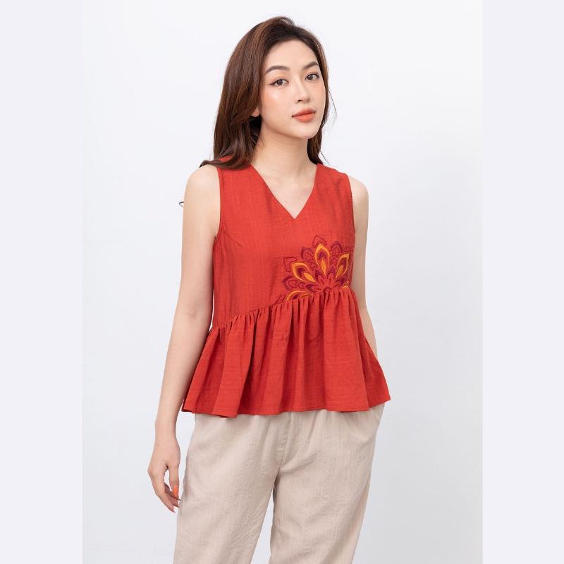 Đồ ngủ, pijama mặc nhà cao cấp nữ Freedy - WBS1241