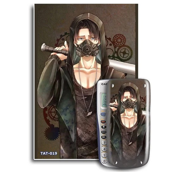 Decal Máy Tính Casio - Nhân Vật Truyện Tranh Attack On Titan 019