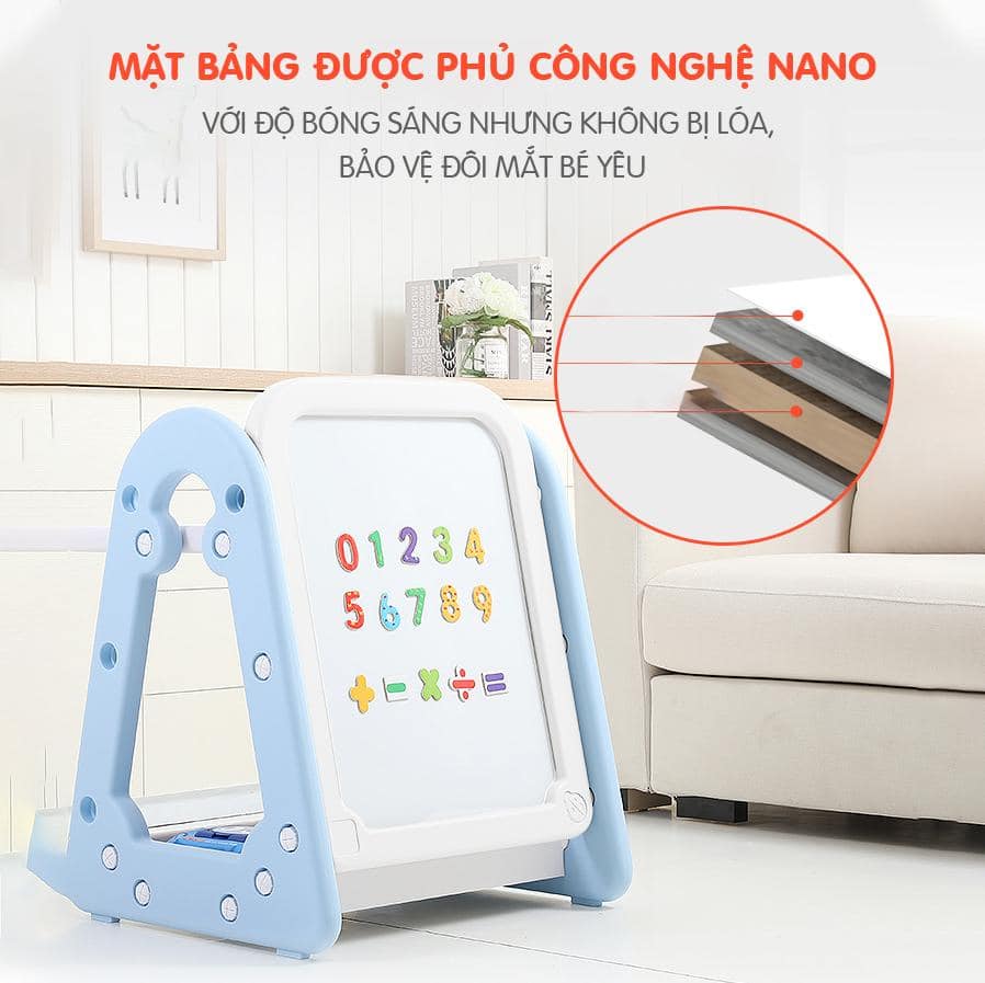 BÀN HỌC BẢNG VẼ 2IN1 NHỰA NGUYÊN SINH HOLLA