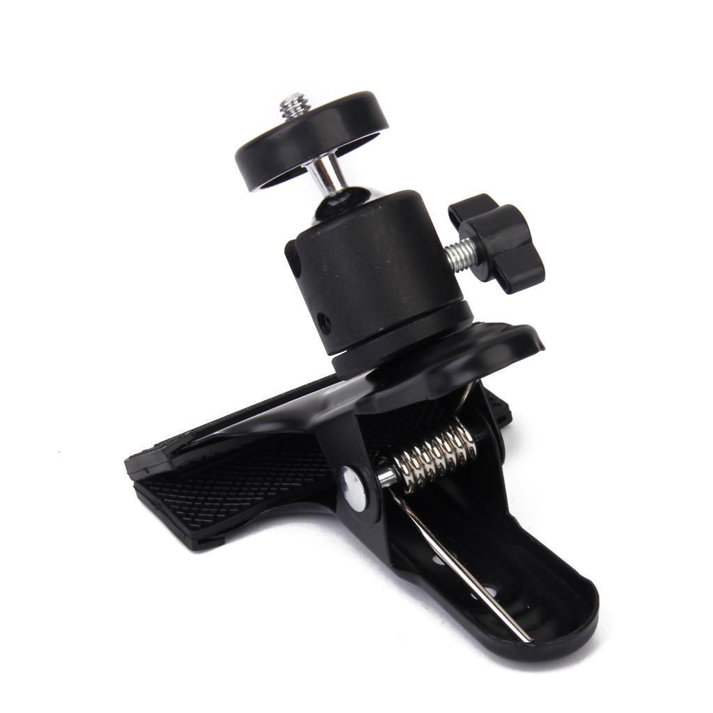 Clip Clamp Mount with Tripod Adapter for  4/3+/3/2/1