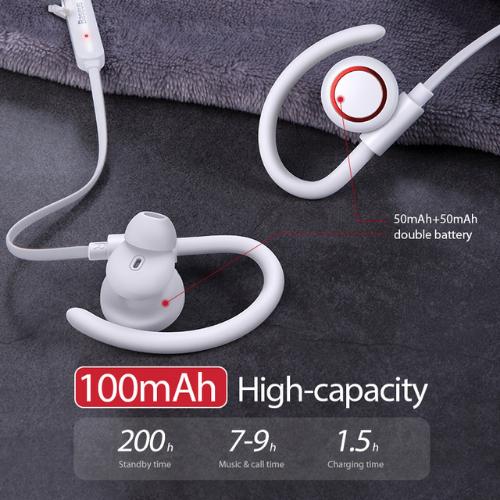 Tai Nghe Bluetooth 5.0, Dung Lượng 100mAh  Encok Baseus NGS17 - Hàng Chính Hãng