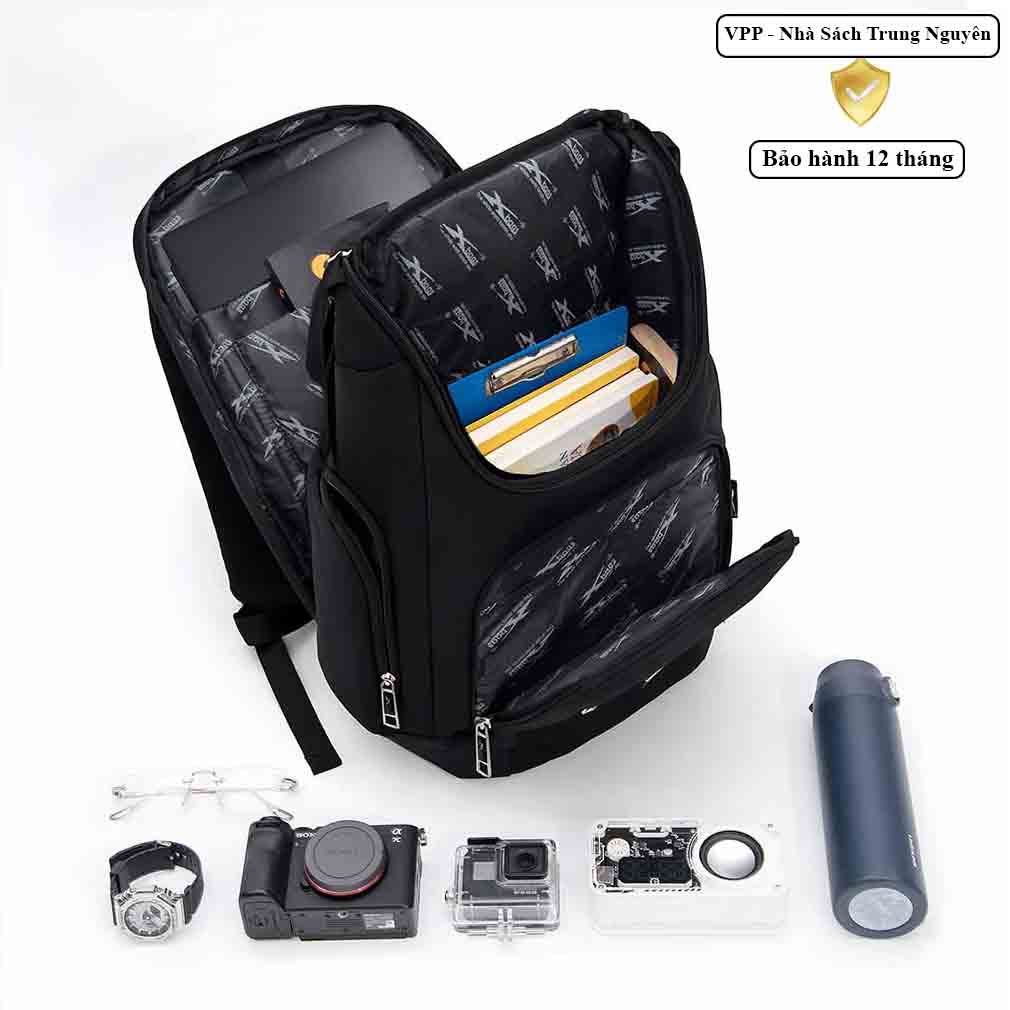 Balo doanh nhân chống nước Xbags Prime X XB2009 - Balo laptop đa năng cao cấp bền đẹp