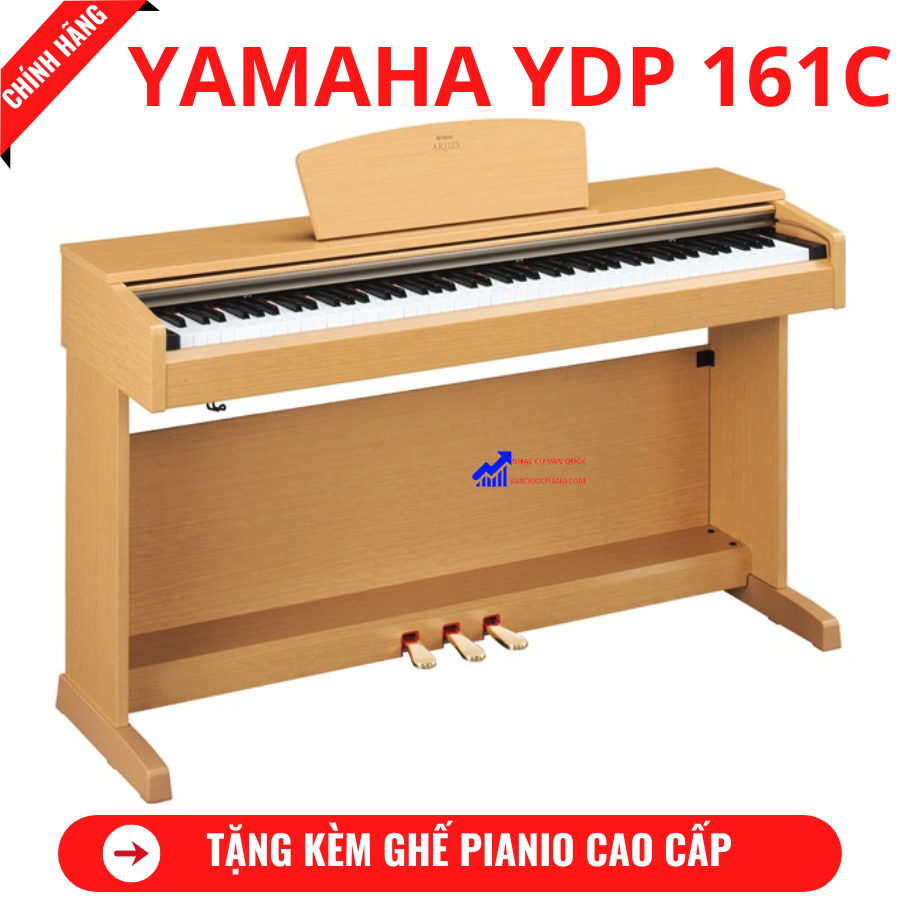 Đàn Piano Điện Yamaha YDP 161+ Tặng Kèm Ghế Piano +Khăn Phủ Đàn