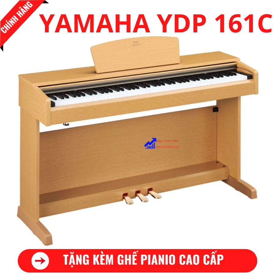 Đàn Piano Điện Yamaha YDP 161+ Tặng Kèm Ghế Piano  +Khăn Phủ Đàn