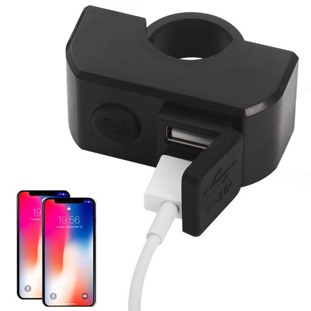 Bộ sạc tay cầm xe máy USB hai cổng USB 12V 12V đến 5V 3V