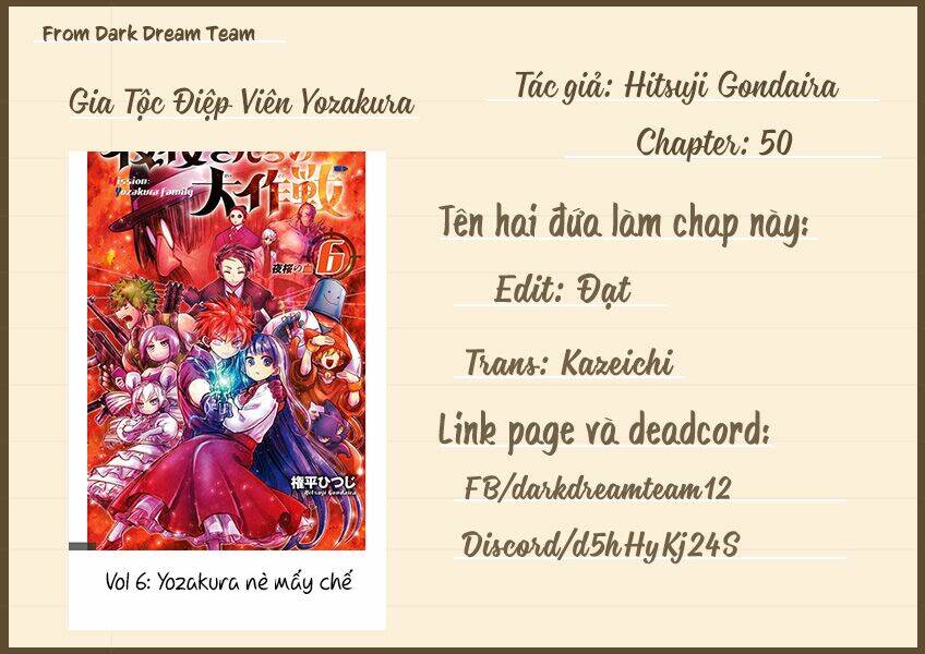 Gia Tộc Điệp Viên Yozakura Chapter 50 - Trang 0