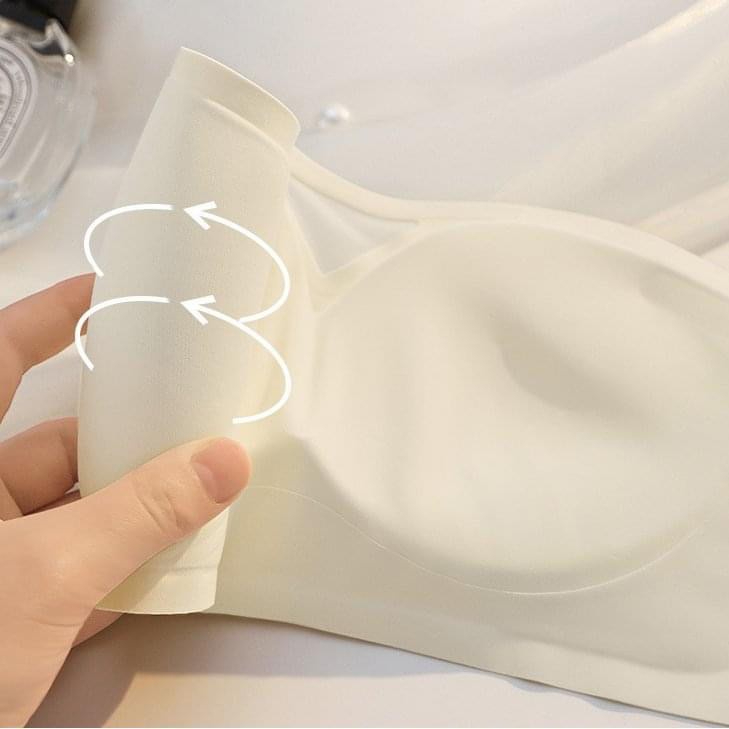 M204. Áo cúp ngực không dây chống tụt, áo lót su không dây nâng ngực siêu hot