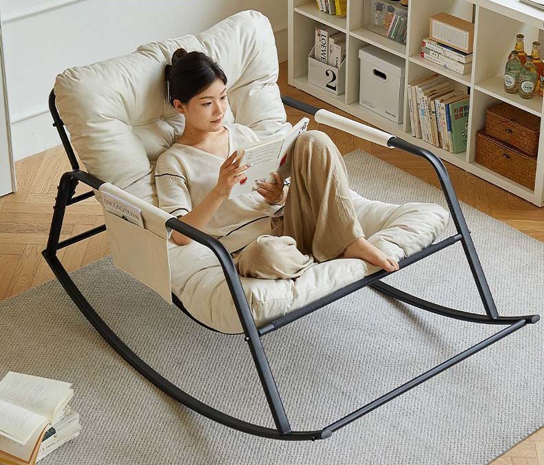 Ghế bập bênh thư giãn 2 chỗ Chính Hãng NIKITA, thiết kế êm ái, chống mỏi vai cổ