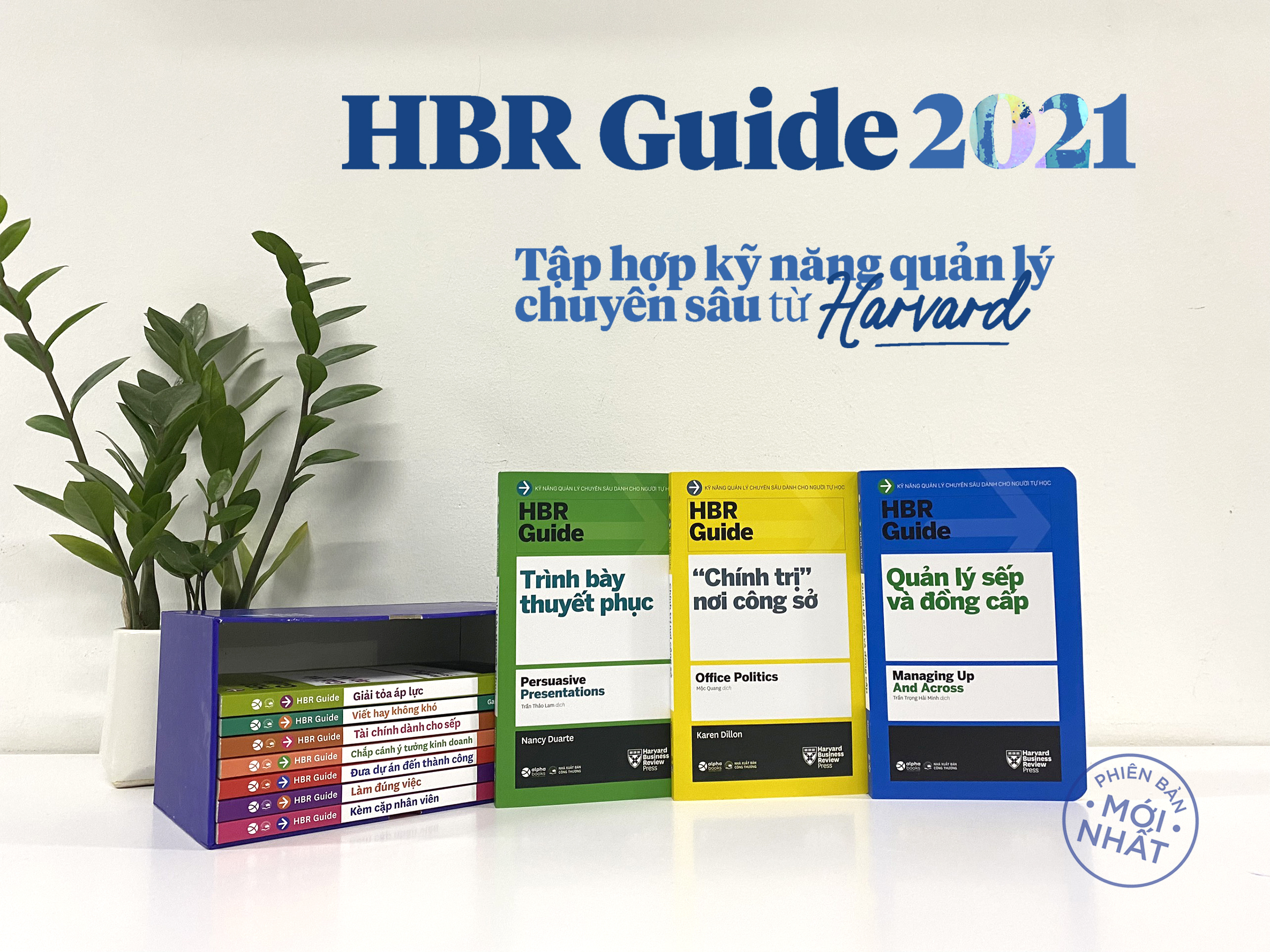 HBR Guide 2021: Kỹ Năng Quản Lý Chuyên Sâu Từ Harvard Business Review ( Bộ 10 cuốn + tặng kèm boxset)