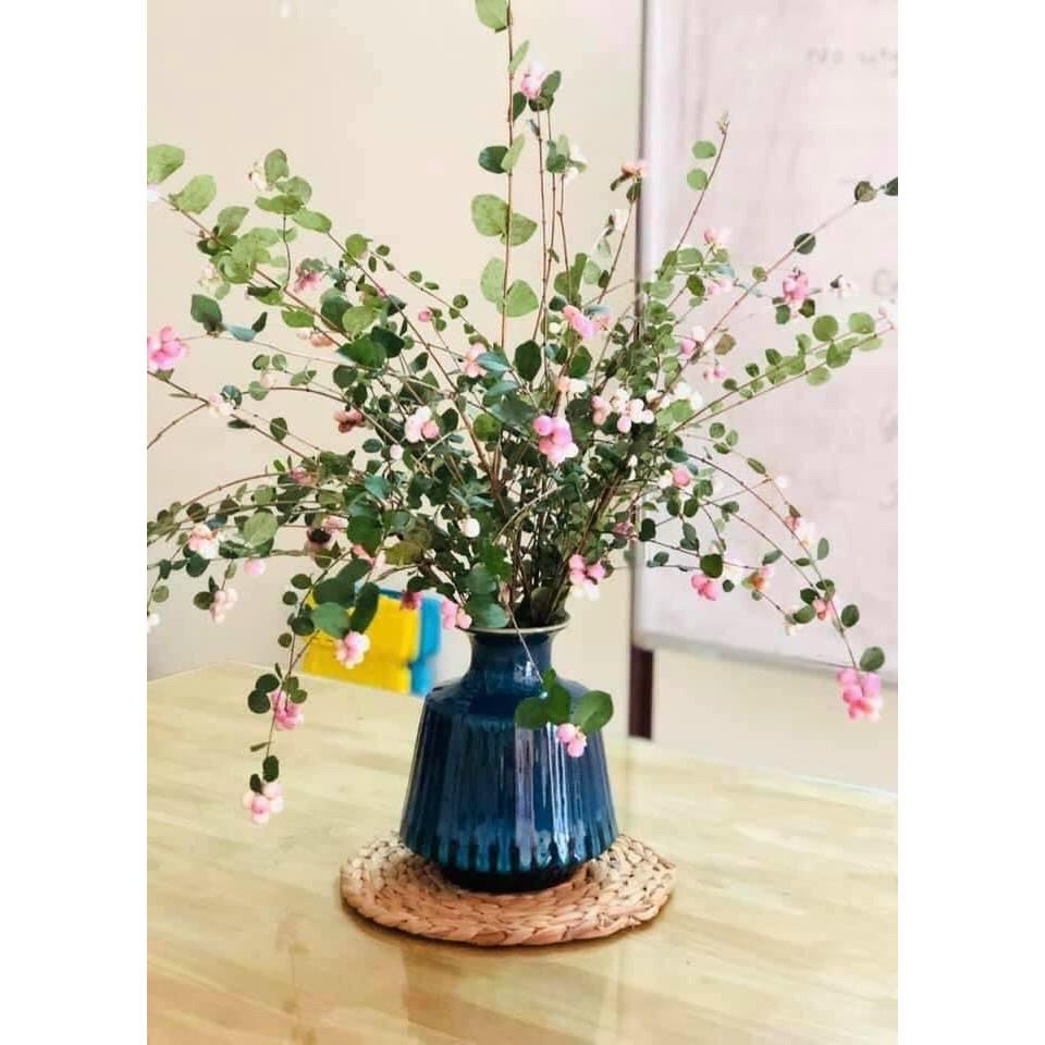 Bình hoa dáng chai men hỏa biến