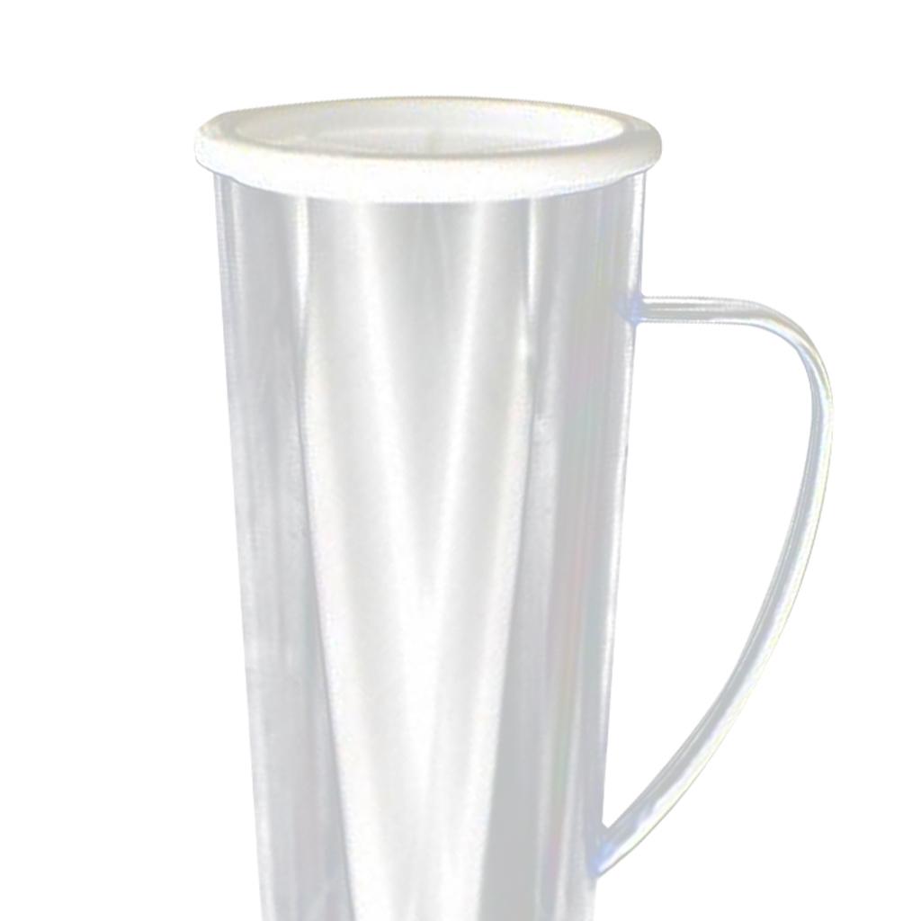Spaghetti Noodle Jar Pasta Cup Transparent Cup Plastic with Filter Lid