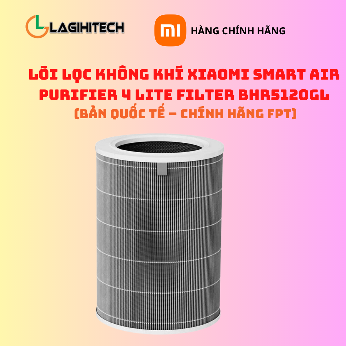 Lõi lọc thay thế Xiaomi Smart Air Purifier 4 Filter / Purifier 4 Lite Filter Bản Quốc Tế - Hàng Chính Hãng FPT