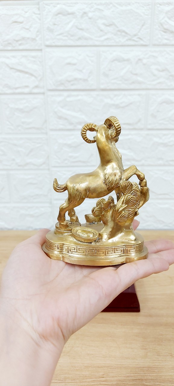 Tượng Dê Phong Thủy Bằng Đồng