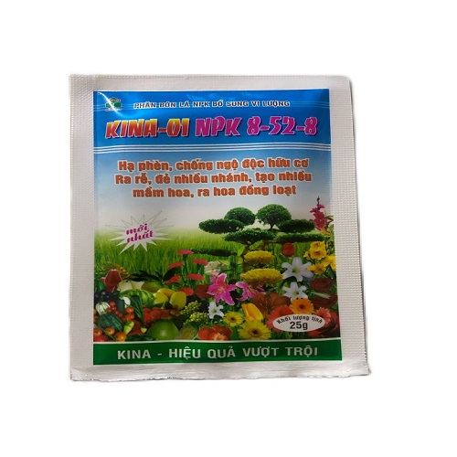 Phân bón Npk chuyên dùng kích thích hoa và cây cảnh
