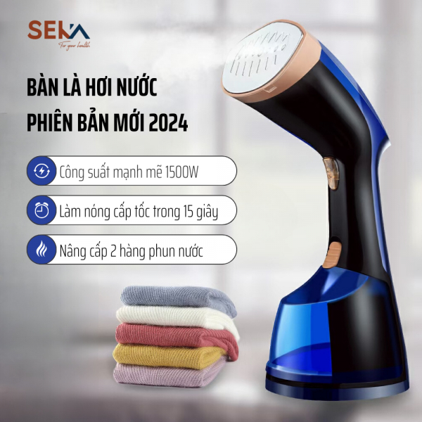 Bàn Ủi, Bàn Là Hơi Nước Cầm Tay SEKA SK546 Pro - Hàng Chính Hãng