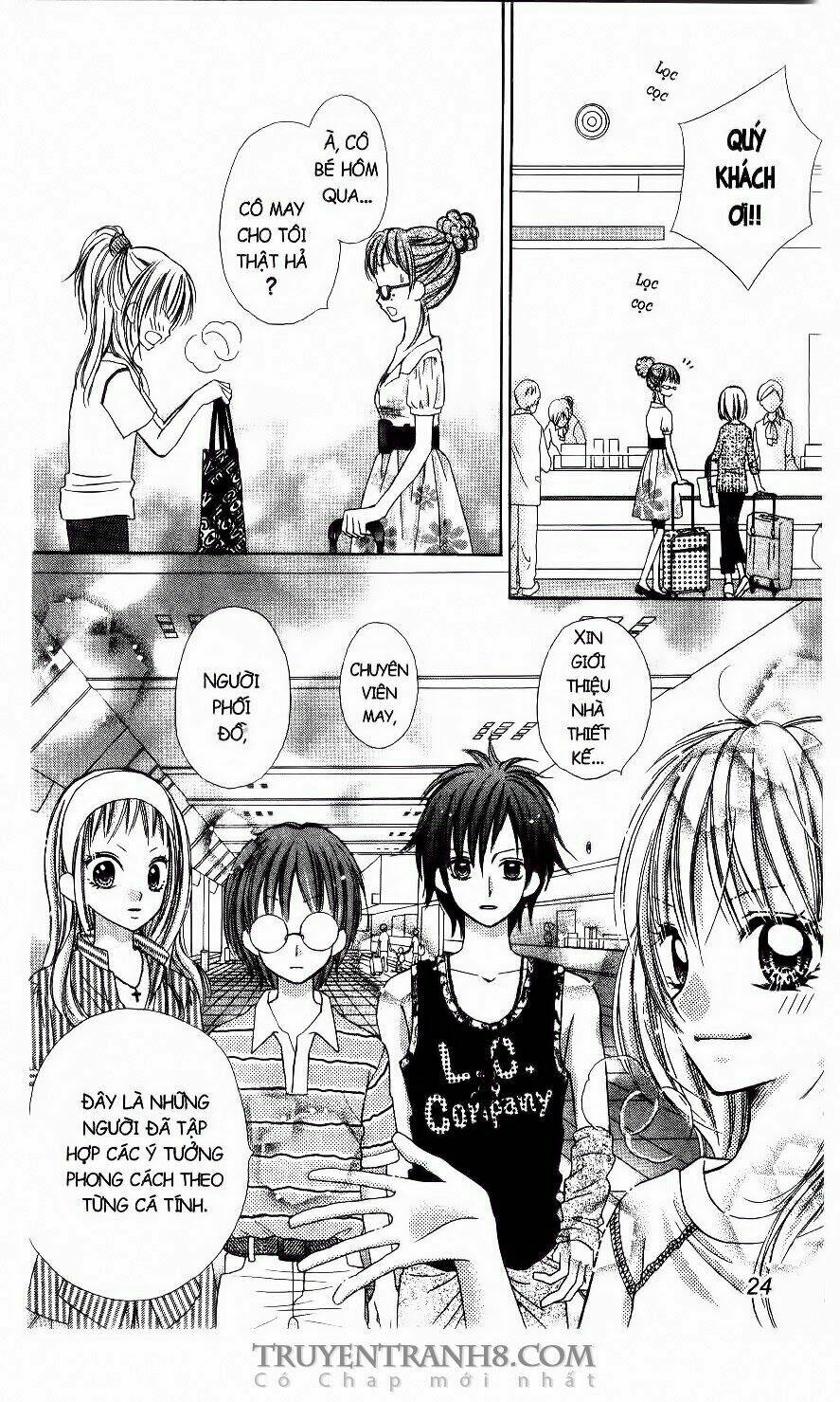 tiệm thời trang, love cotton chapter 7 21