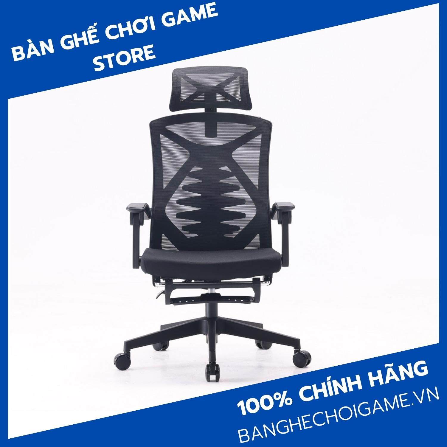 Ghế công thái học Sihoo M92B Black - Hàng chính hãng