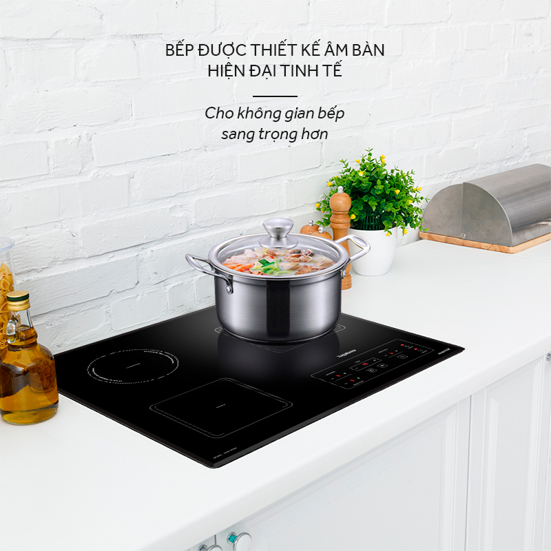 Bếp 3 Âm 2 Từ - 1 Hồng Ngoại Premium Nagakawa NAG1253M - Hàng Chính Hãng