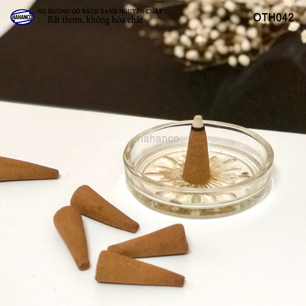 Nhang nụ gỗ Bách Xanh siêu sạch - Tĩnh tâm, an yên Xông trầm phong thủy, nhang tỏa khói ngược - Xua đuổi tà khí tai ương