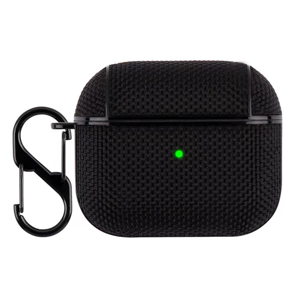 Vỏ Bảo Vệ Hộp Sạc Tai Nghe AirPods Pro 2 3 AirPods Pro 3 2 Bằng Vải Dệt Chống Dấu Vân Tay