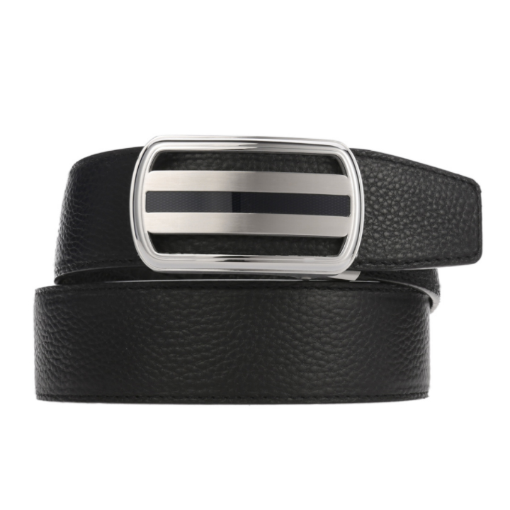 Dây Nịt Nam SAM Leather SFDN117 - Thắt Lưng Nam Da Bò Cao Cấp/ Mặt Khoá Thắt Lưng Inox Không Gỉ, Men's belts