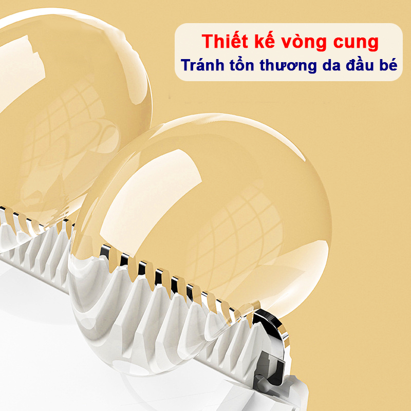 Tông đơ cắt tóc cho bé chống nước Baby-S, Tông đơ cắt tóc MISUTA cao cấp tiện lợi - SDT004