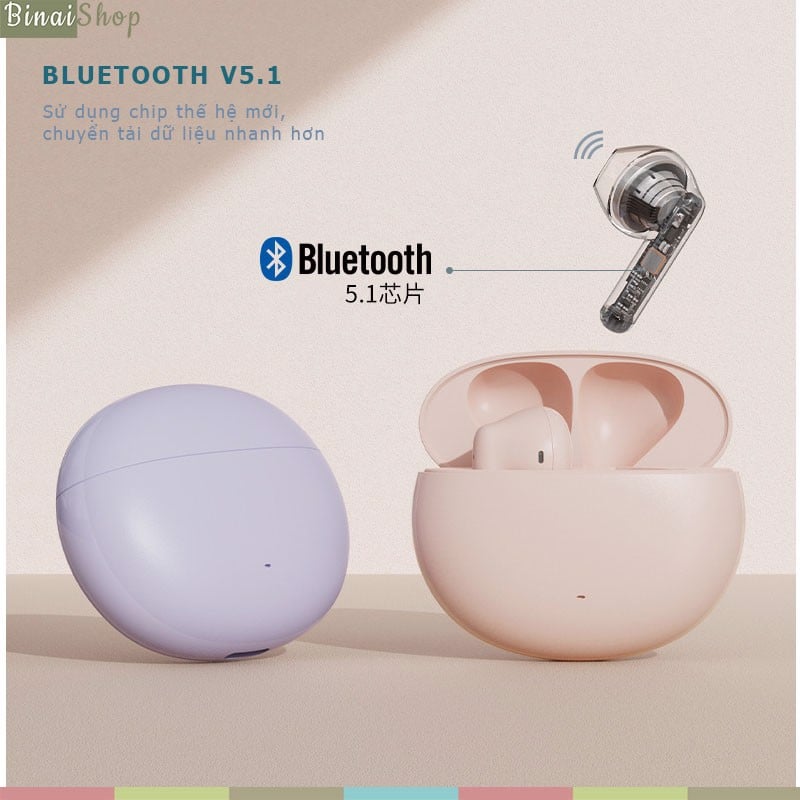 Edifier N2 Pods - Tai Nghe Nhét Tai Bluetooth V5.1, Chơi Game, Nghe Gọi, Màng Loa 13mm, Thời Lượng 28h- Hàng chính hãng