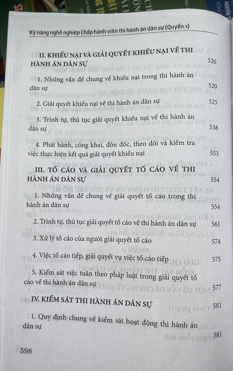 Kỹ năng nghề nghiệp Chấp hành viên Thi hành án Dân sự