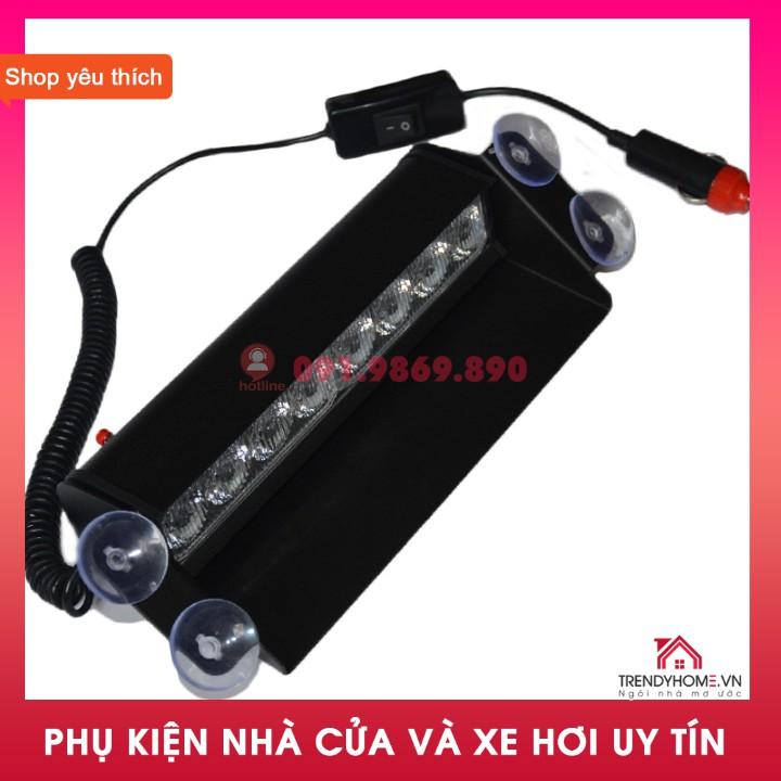 { Hàng tốt } Đèn chớp xanh đỏ, đèn khẩn cấp cho xe hơi, đèn nháy báo động xanh đỏ phiên bản cao cấp vỏ kim loại