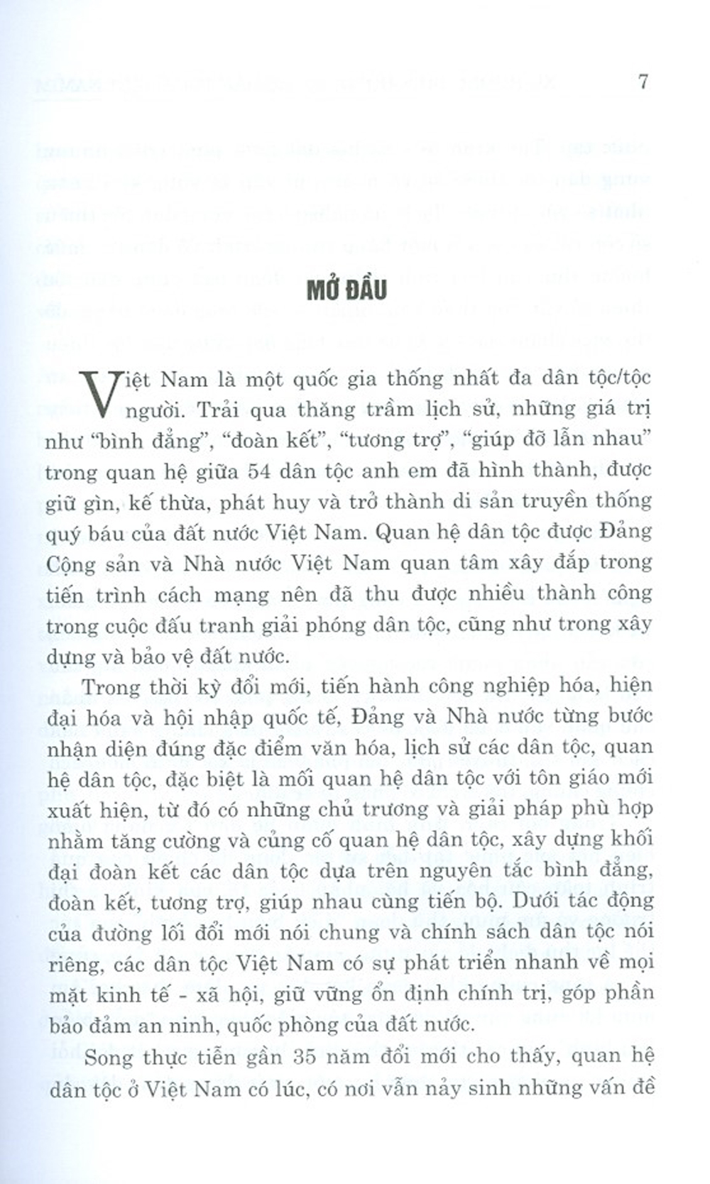 Xu Hướng Biến Đổi Quan Hệ Dân Tộc Ở Việt Nam Trong Thời Kỳ Đổi Mới (Sách Chuyên Khảo)