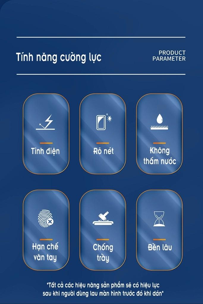 Kính cường lực Full màn cho Poco X5 X4 X3 X2 M3 M4 M5 M5S C40 C55 F2 F3 F4 Pro NFC GT 5G chống tĩnh điện chống bụi