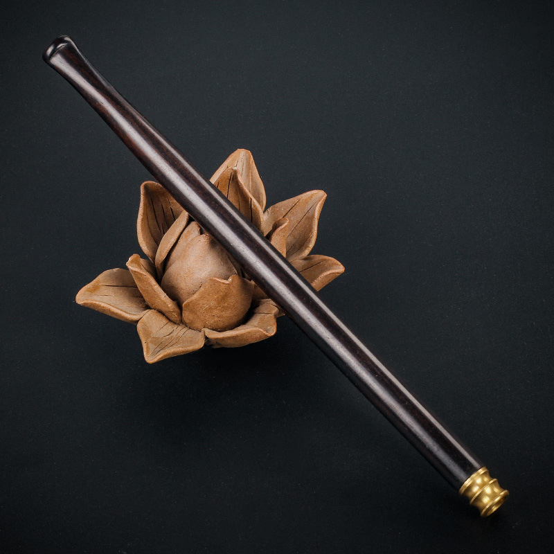 Tẩu thuốc nguyên khối gỗ hương cao cấp dài 20 cm ( giao màu ngẫu nhiên)