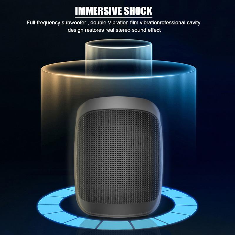 Loa bluetooth hộp âm thanh loa không dây di động hộp âm thanh nhỏ sang trọng Caixa de som altavoz bluetooth màu: 001