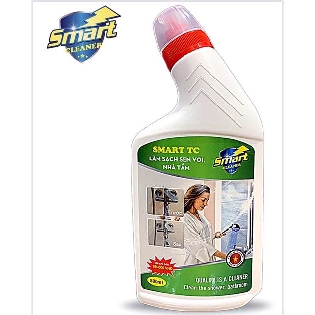 Nước Tẩy Rửa SMART - Tẩy Sạch Cặn Canxi Vách Kính, Dầu Mỡ Lâu Ngày, Sen Vòi Inox, Đồ Dùng Bằng Sứ CHÍNH HÃNG