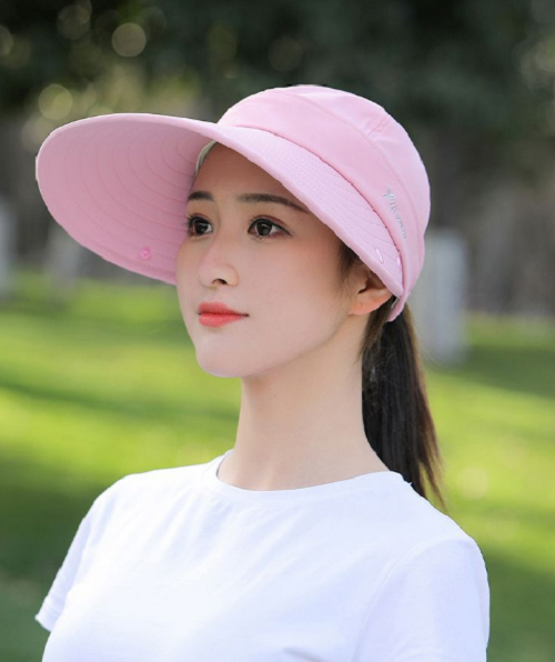 Mũ khẩu trang chống nắng chống tia cực tím cao cấp, nón rộng vành chống nắng 360 độ