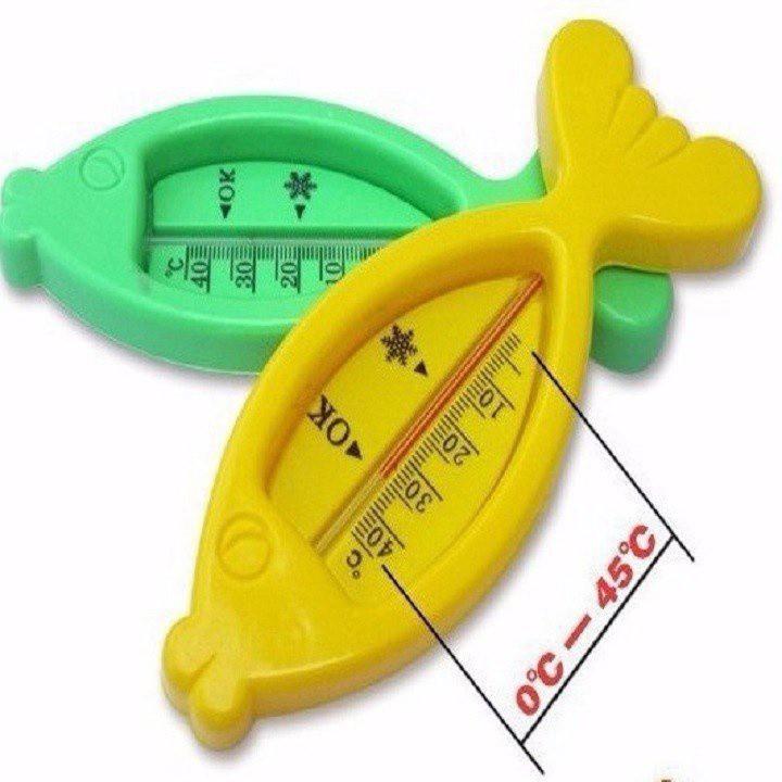 Nhiệt kế đo nhiệt độ nước tắm hình cá (shop giao màu ngẫu nhiên)