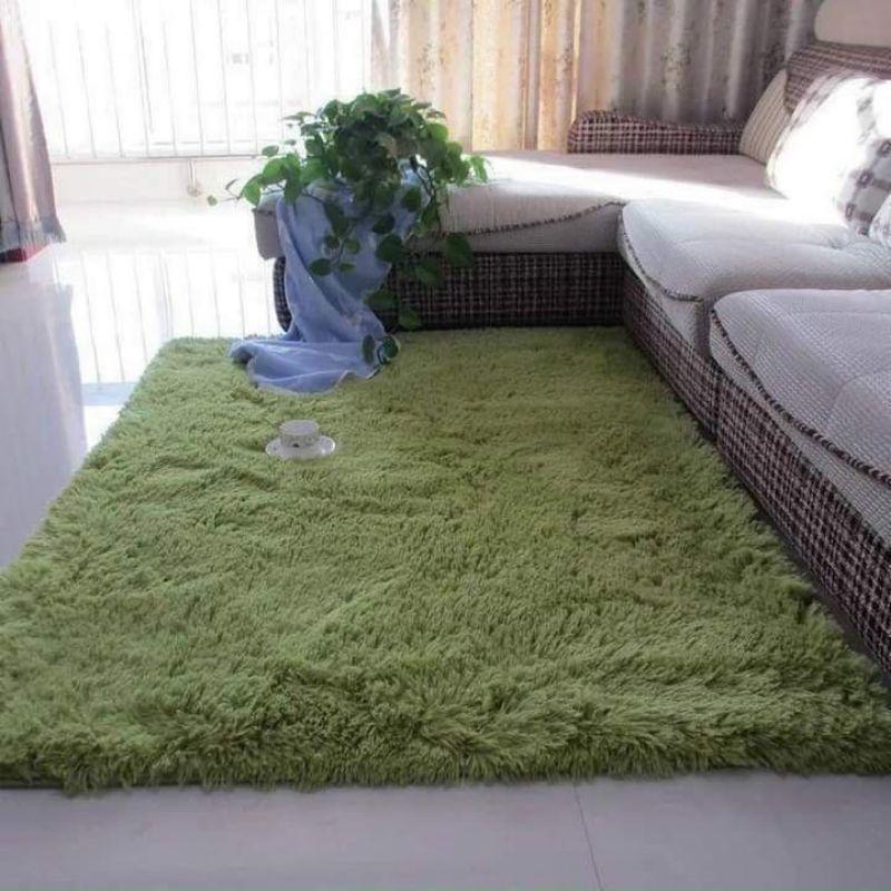 Thảm lông trải sàn trang trí nhà cửa, thảm trải cạnh giường ngủ