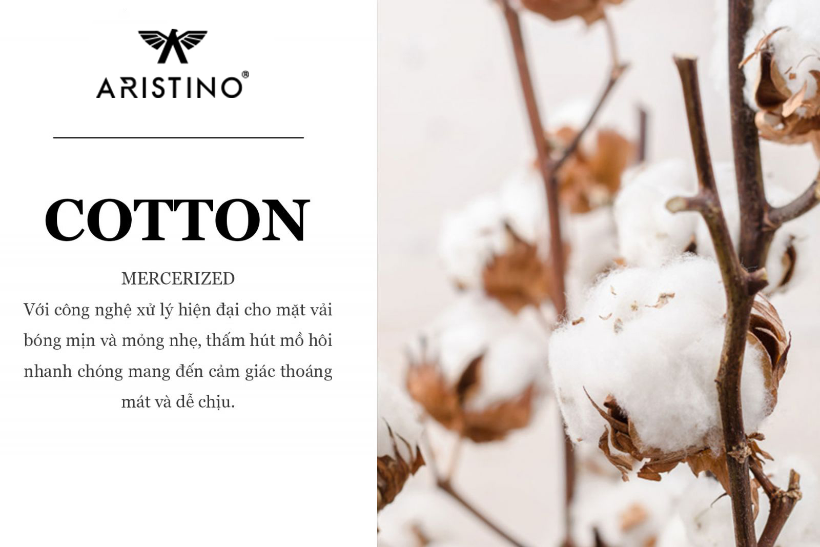 Quần lót nam ARISTINO dáng Brief, quần sịp tam giác nam chất liệu cotton mềm mại, thoáng mát - ABF03707