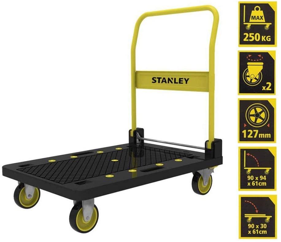 XE ĐẨY HÀNG 4 BÁNH (250KGS/260KGS) STANLEY SXWTC-PC509 - HÀNG CHÍNH HÃNG