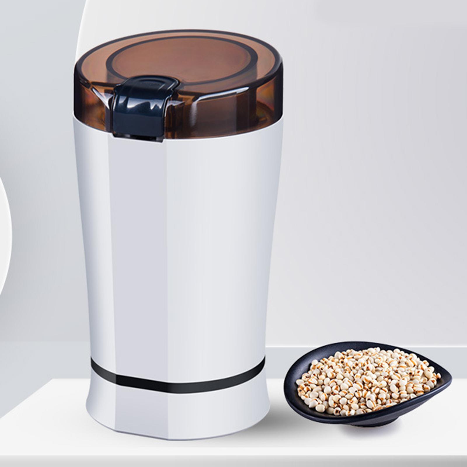 Electric Coffee Bean Grinder Grain Beans Mill Espresso Grinder with Brush