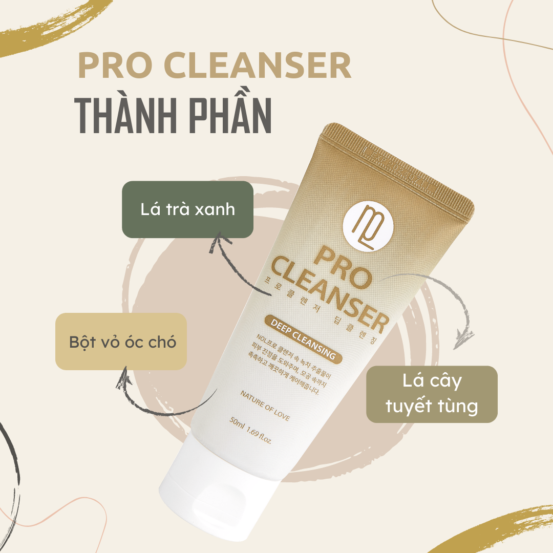 SỮA RỬA MẶT SẠCH SÂU - PRO CLEANSER