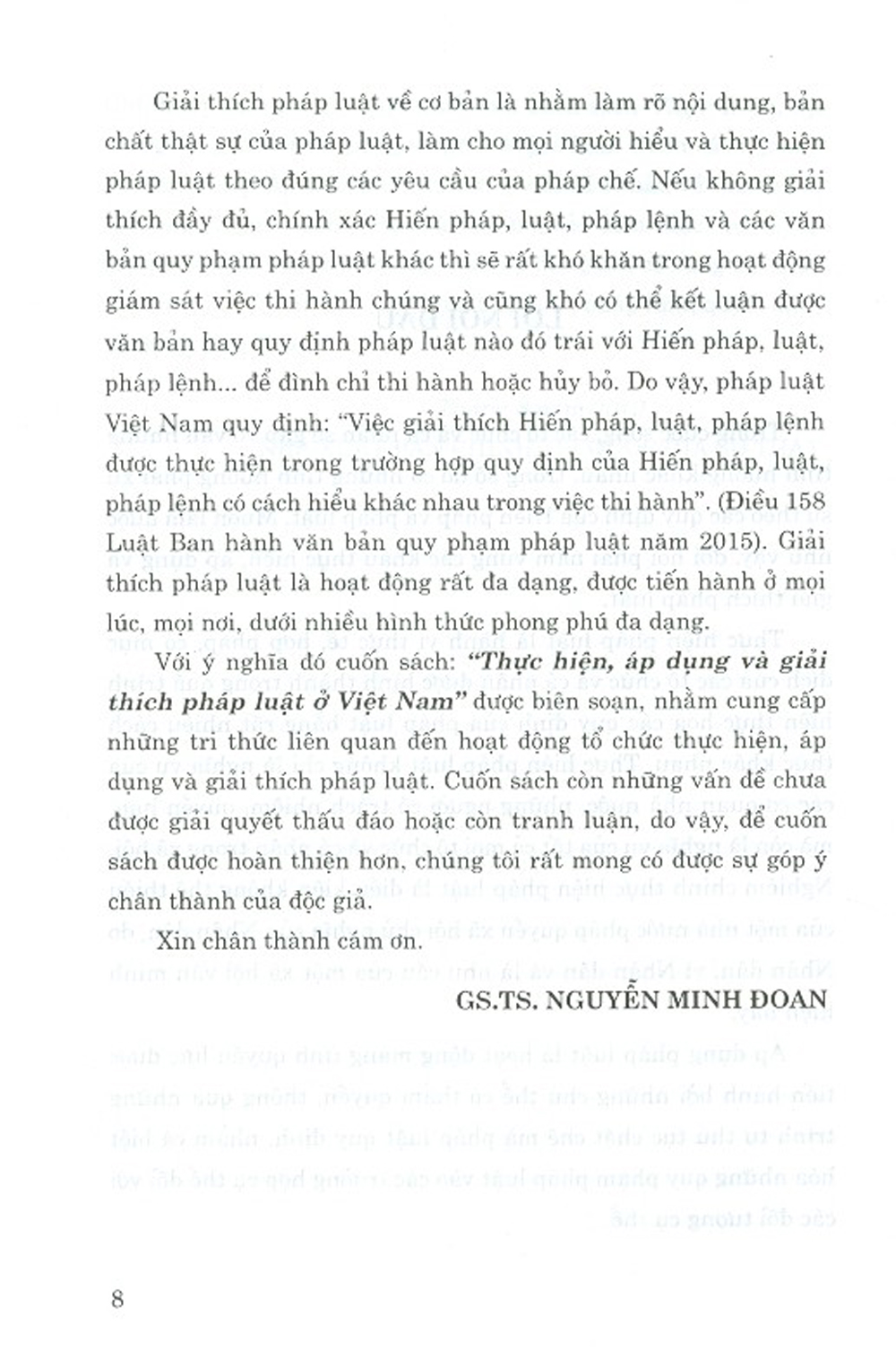 Thực Hiện, Áp Dụng Và Giải Thích Pháp Luật Ở Việt Nam