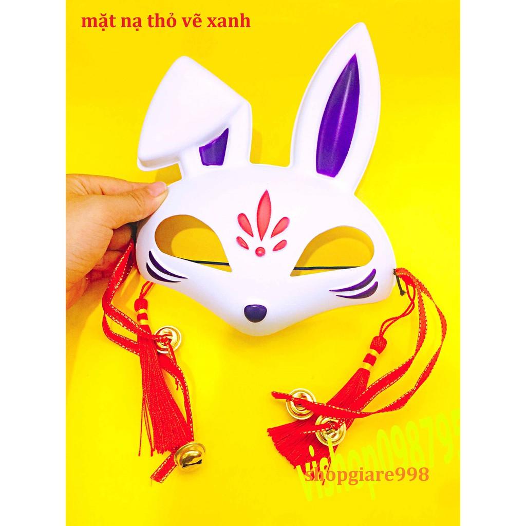Mặt nạ thỏ vẽ - mèo vẽ siêu đẹp rẻ
